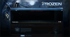 Desktop Screenshot of frozen-vikings.net